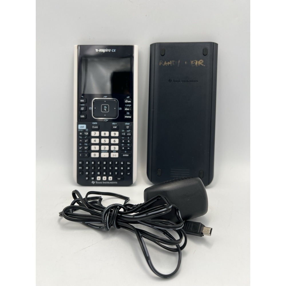 Texas Instruments‎ TI Nspire CX Color Graphing Calculator w Cover & Cord